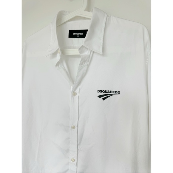 Dsquared2 White Shirt | New with tags | Authentic Made in Italy - Picture 4 of 10